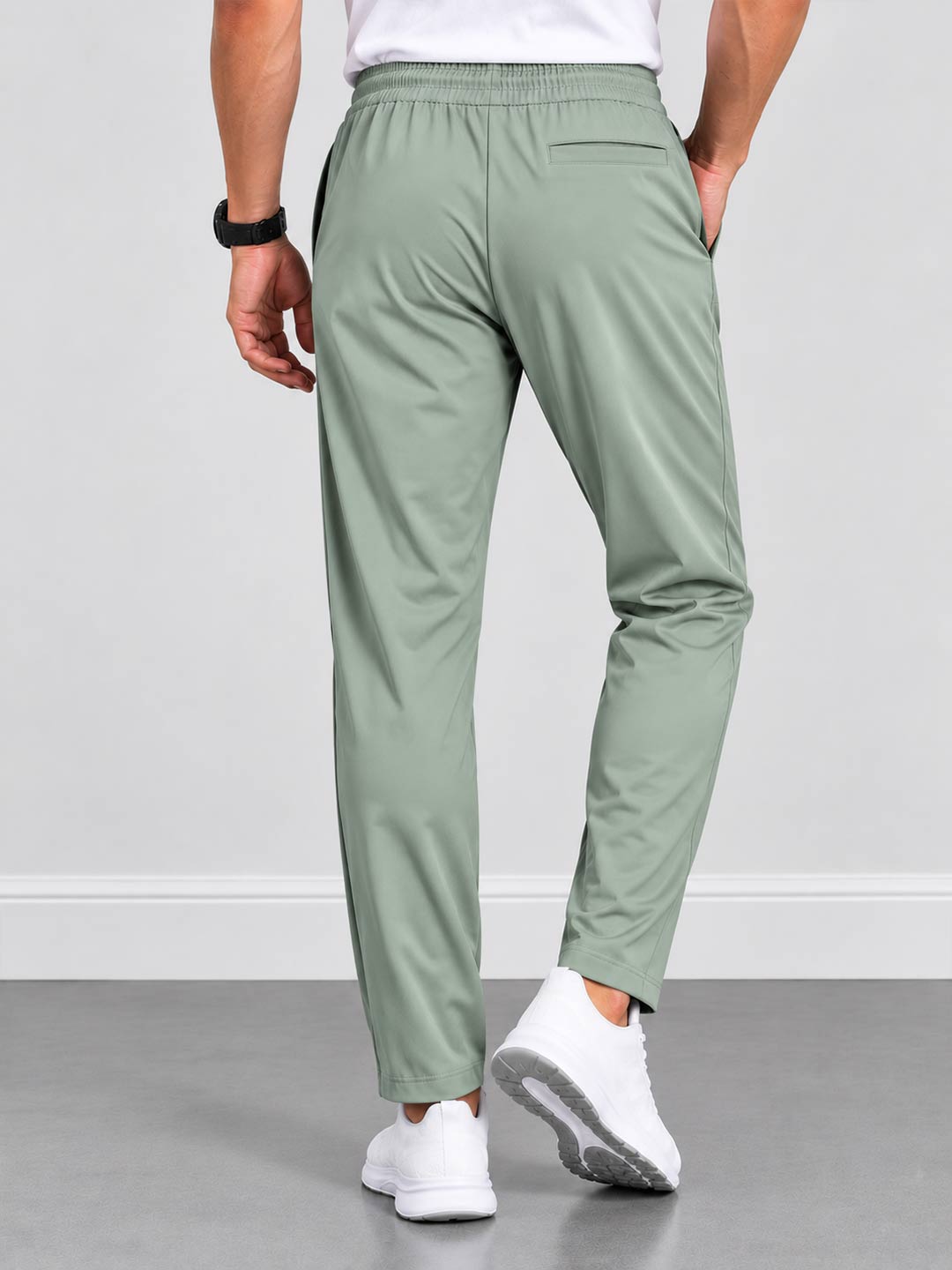 Men’s Pistachio Regular Fit Jogger Trousers