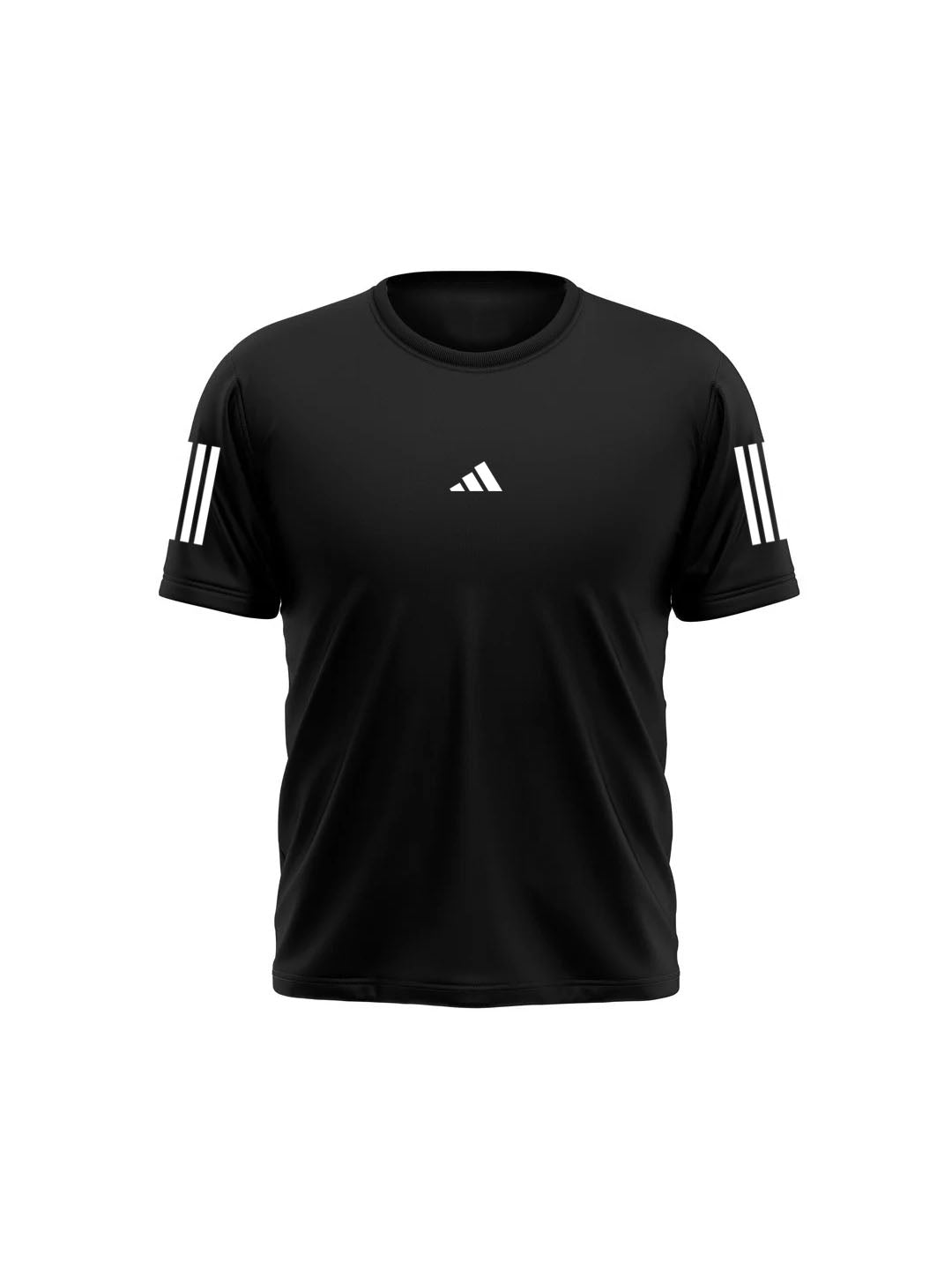 Premium Imported Mesh Dry-Fit T-Shirt – Black