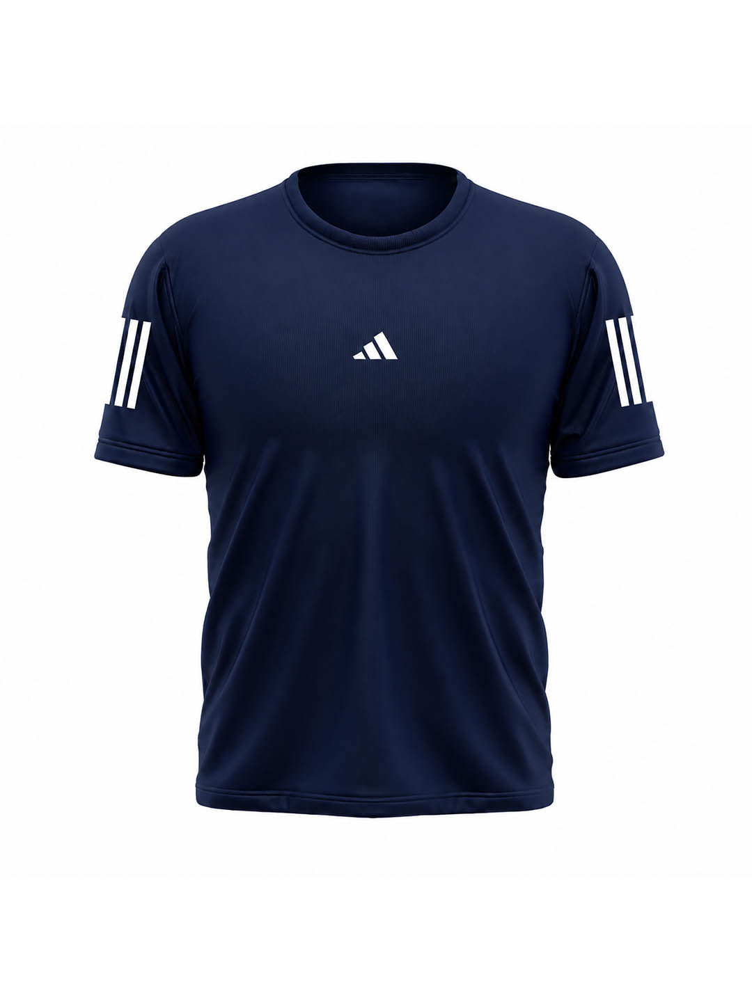 Premium Imported Mesh Dry-Fit T-Shirt – Navy Blue