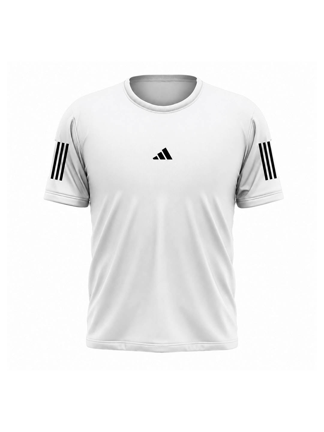 Premium Imported Mesh Dry-Fit T-Shirt – White
